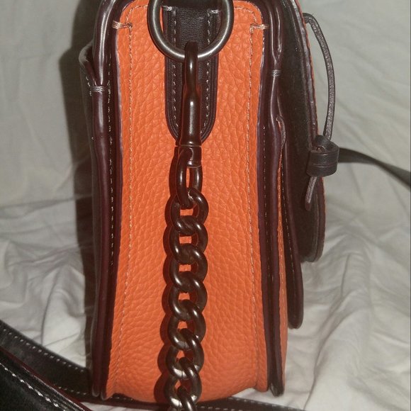 Coach Rip and Repair Small Link Messenger Bag in Leather - Picture 11 of 14